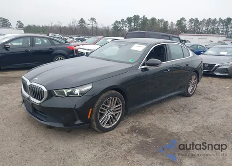 2024 BMW 530I xDrive from USA, damaged, VIN WBA53FJ03RCR18428